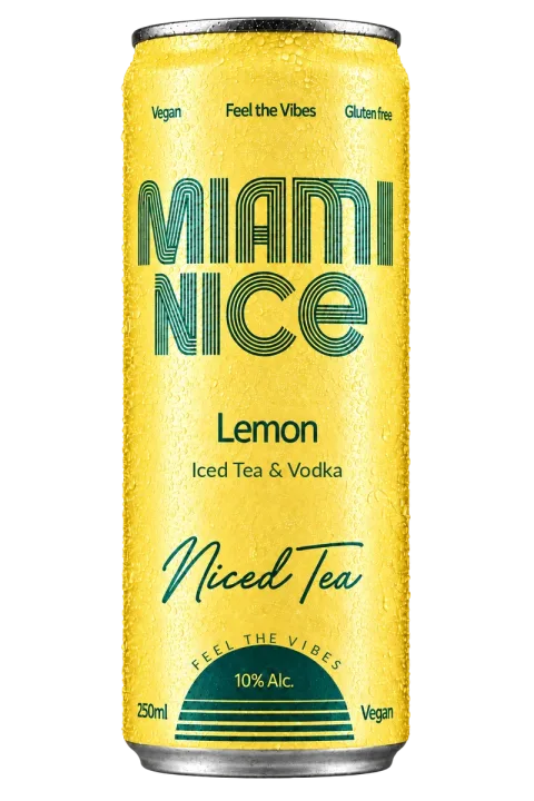 Miami Nice Lemon freigestellte Dose – Feel the Vibes